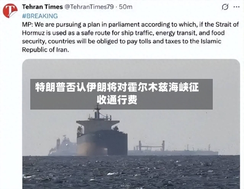 特朗普否认伊朗将对霍尔木兹海峡征收通行费-第2张图片