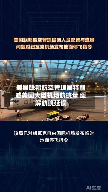 美国联邦航空管理局将削减美国大型机场航班量 缓解航班延误-第3张图片