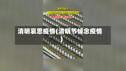 清明哀思疫情(清明节悼念疫情)-第2张图片