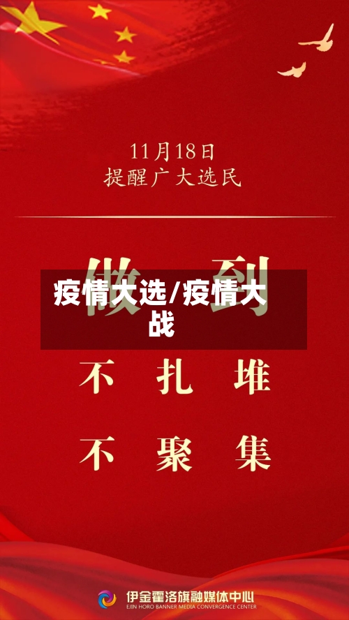疫情大选/疫情大战