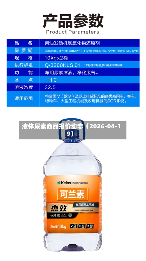 液体尿素商品报价动态（2026-04-19）