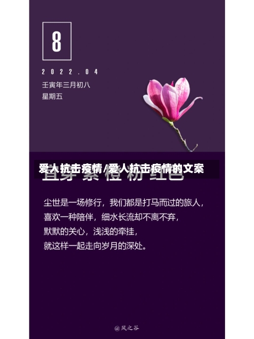 爱人抗击疫情/爱人抗击疫情的文案-第3张图片