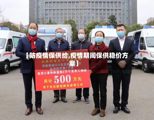 【防疫情保供给,疫情期间保供稳价方案】-第2张图片