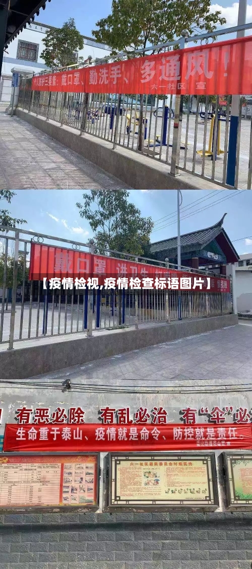 【疫情检视,疫情检查标语图片】