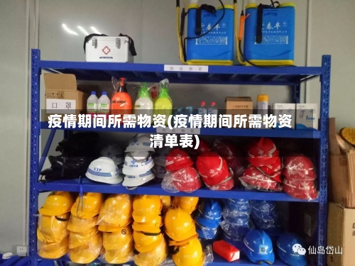 疫情期间所需物资(疫情期间所需物资清单表)