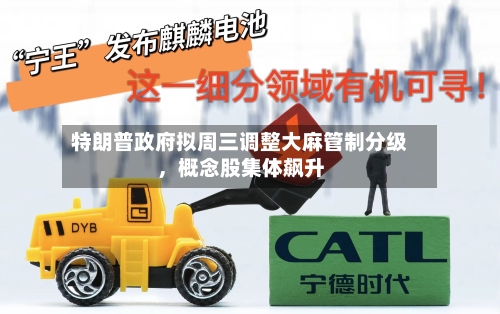 特朗普政府拟周三调整大麻管制分级，概念股集体飙升