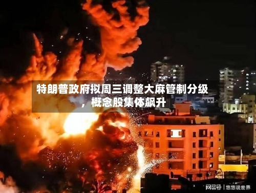 特朗普政府拟周三调整大麻管制分级	，概念股集体飙升-第2张图片