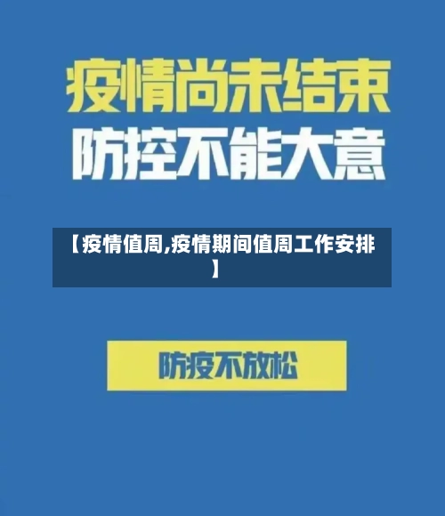 【疫情值周,疫情期间值周工作安排】-第3张图片