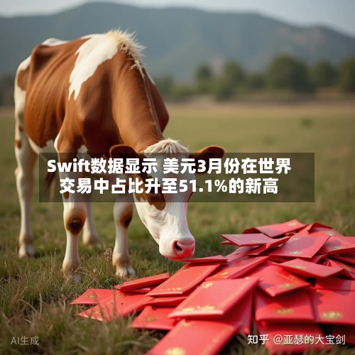 Swift数据显示 美元3月份在世界交易中占比升至51.1%的新高