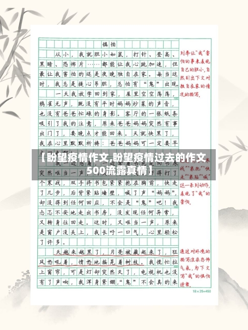 【盼望疫情作文,盼望疫情过去的作文500流露真情】-第2张图片