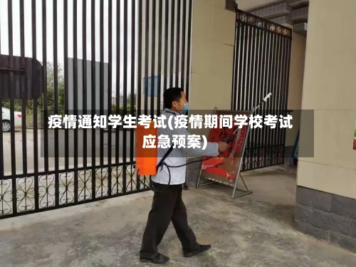 疫情通知学生考试(疫情期间学校考试应急预案)-第2张图片