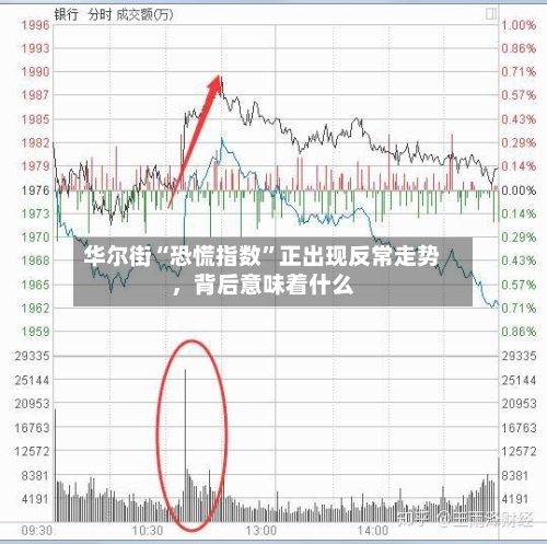 华尔街“恐慌指数	”正出现反常走势，背后意味着什么-第2张图片