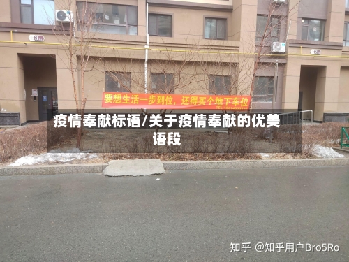 疫情奉献标语/关于疫情奉献的优美语段