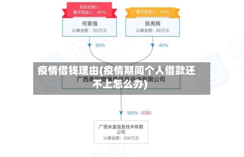 疫情借钱理由(疫情期间个人借款还不上怎么办)