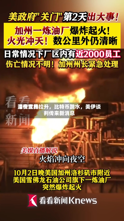 深夜世界油价直线拉升	，比特币跳水，美伊谈判传来新消息-第3张图片