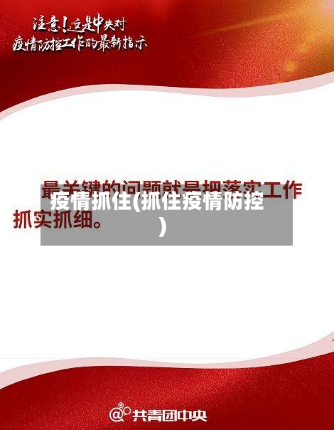 疫情抓住(抓住疫情防控)