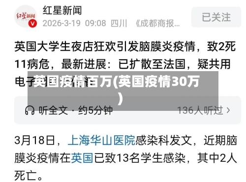 英国疫情百万(英国疫情30万)
