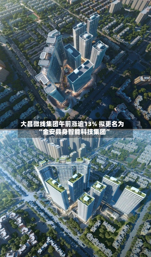 大昌微线集团午前涨逾13% 拟更名为“金安具身智能科技集团”-第3张图片