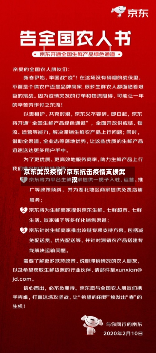 京东武汉疫情/京东抗击疫情支援武汉