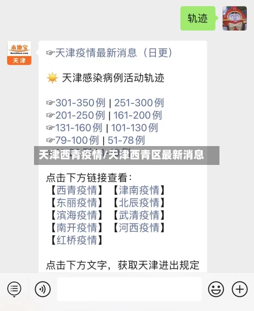 天津西青疫情/天津西青区最新消息