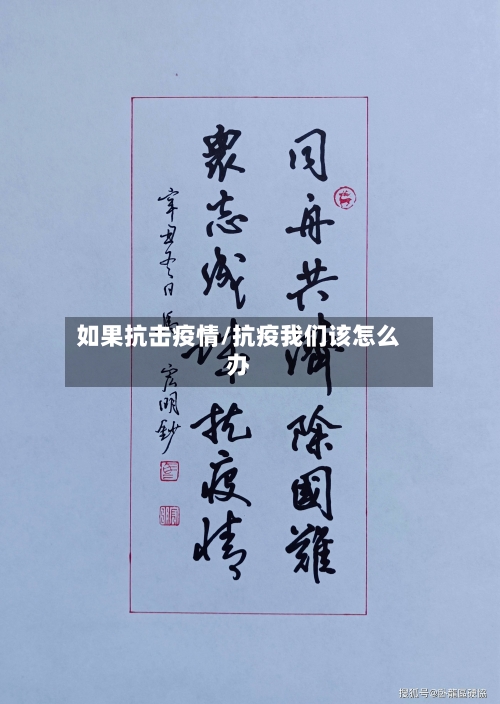 如果抗击疫情/抗疫我们该怎么办-第3张图片
