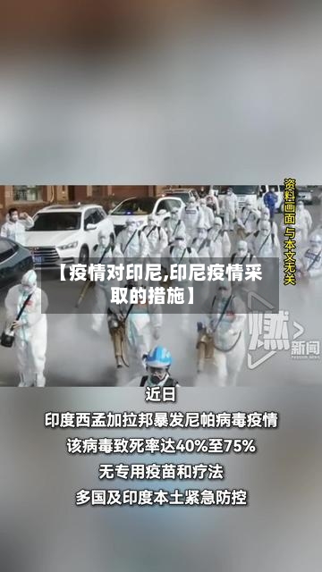 【疫情对印尼,印尼疫情采取的措施】