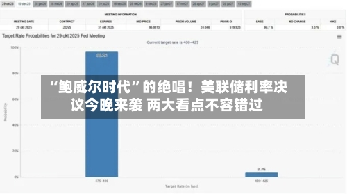 “鲍威尔时代”的绝唱！美联储利率决议今晚来袭 两大看点不容错过-第2张图片
