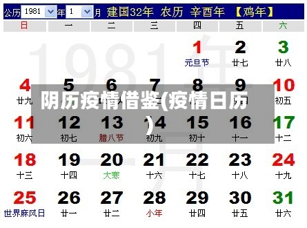 阴历疫情借鉴(疫情日历)-第2张图片