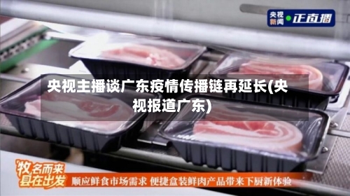 央视主播谈广东疫情传播链再延长(央视报道广东)-第2张图片