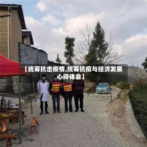 【统筹抗击疫情,统筹抗疫与经济发展心得体会】-第3张图片