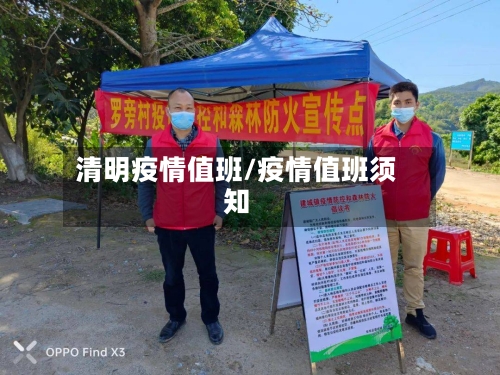 清明疫情值班/疫情值班须知-第3张图片