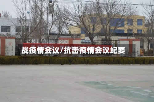 战疫情会议/抗击疫情会议纪要-第2张图片