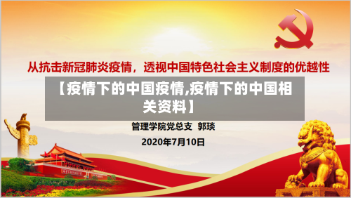 【疫情下的中国疫情,疫情下的中国相关资料】