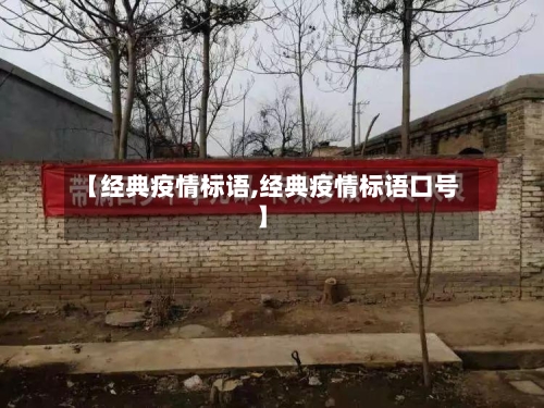 【经典疫情标语,经典疫情标语口号】